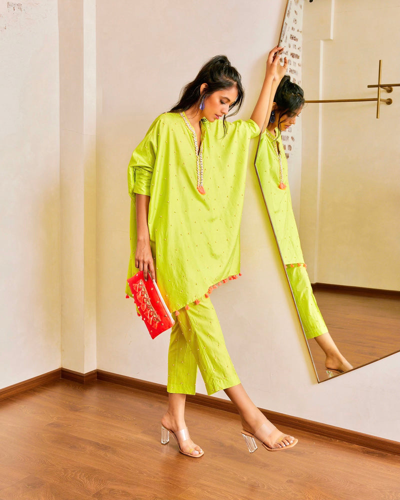 SHELL KURTI WITH PANT