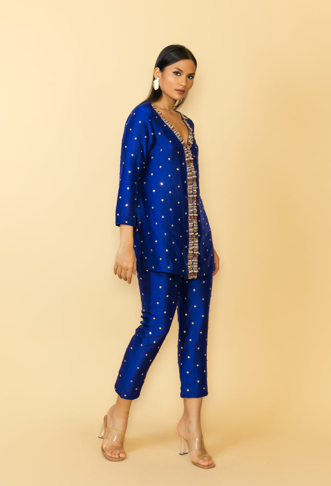 SEQUIN KURTA SET