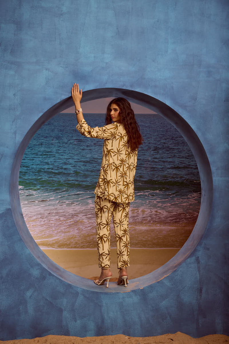 LE PALM EMBELLISHED CO - ORD SET