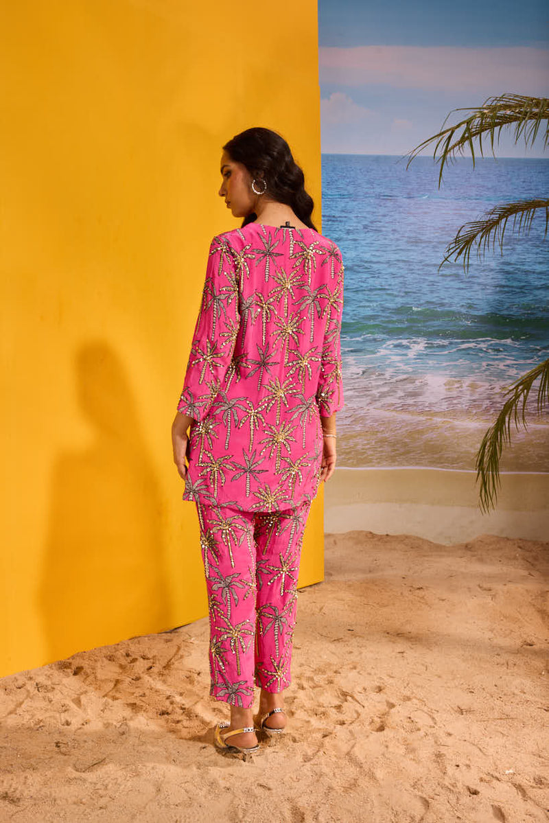 LE PALM EMBELLISHED CO - ORD SET
